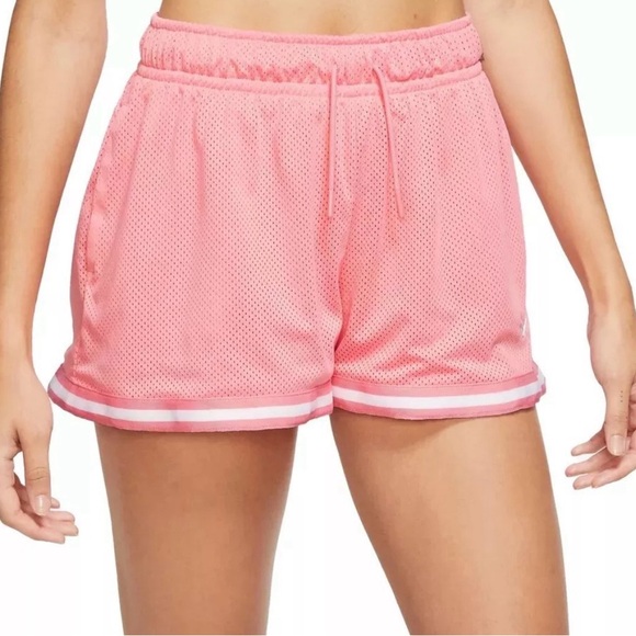 Nike Pants - Nike Women’s Essential Mid Rise Mesh Shorts in Pink Size: XL NWT